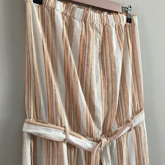 NWT Cloth & Stone | Strapless Frayed Jumpsuit | M - Picture 5 of 11